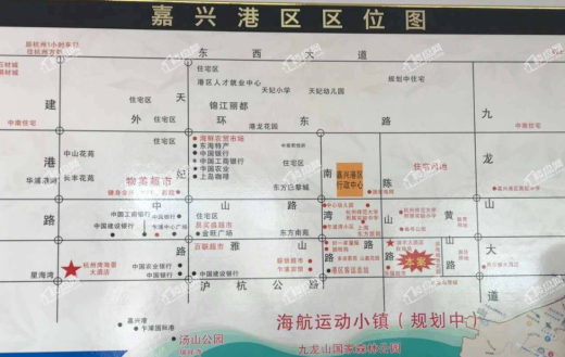 滨海城市花园位置图